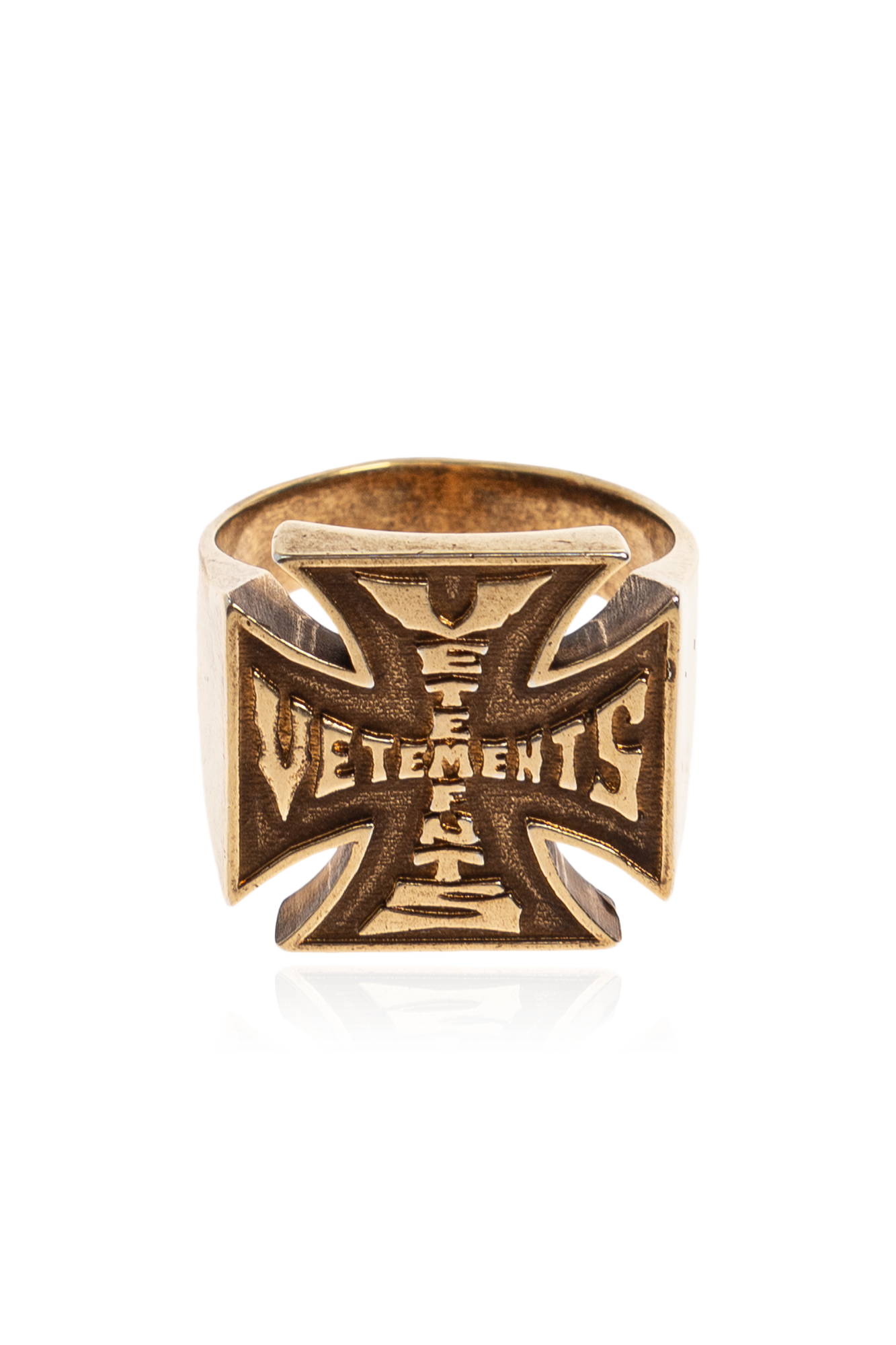 VETEMENTS Signet ring with logo | Men's | Vitkac